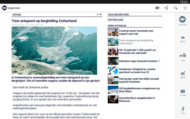 NU.nl android App screenshot 17