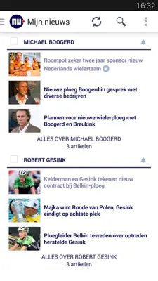 NU.nl android App screenshot 1